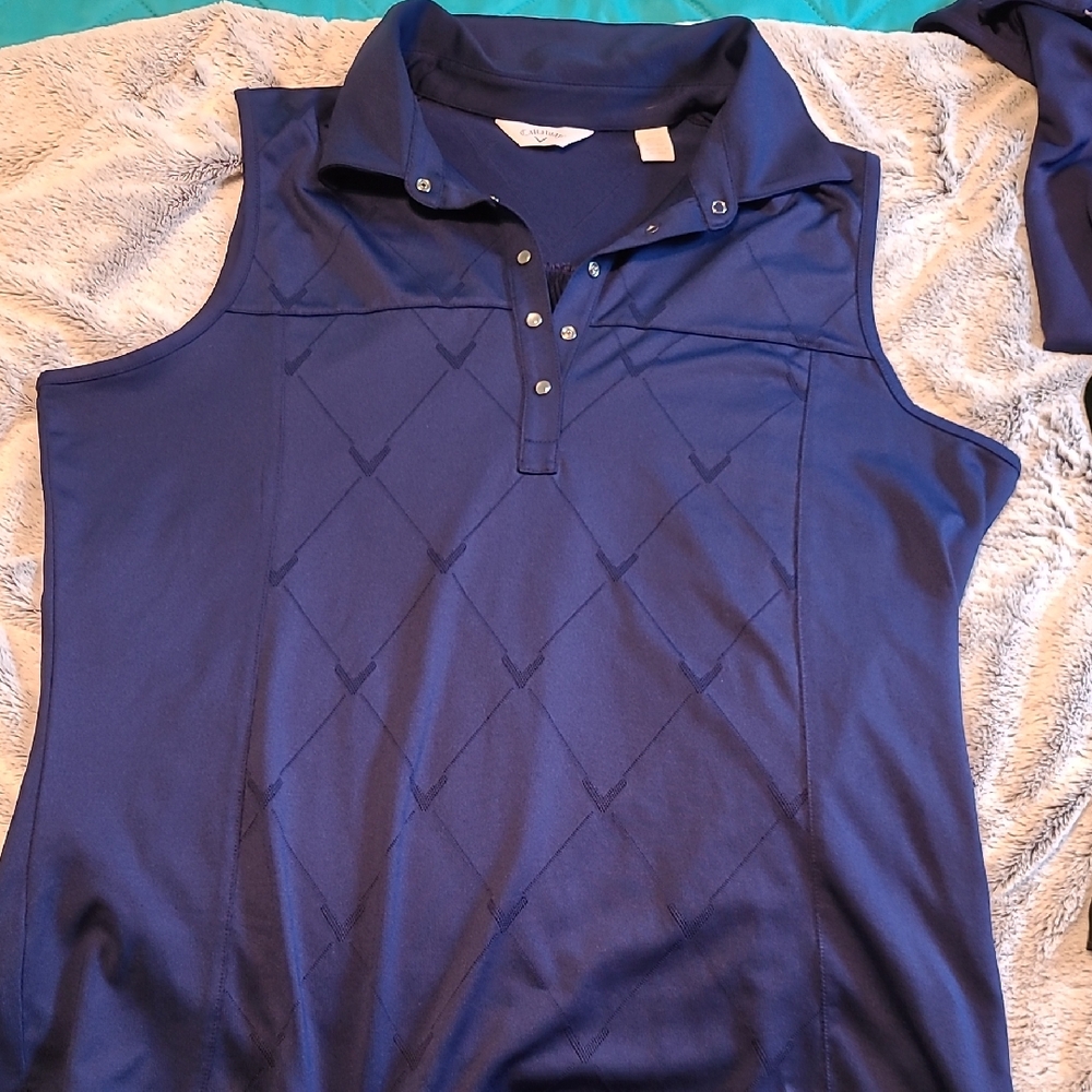 Callaway Dark Blue Golf Polo